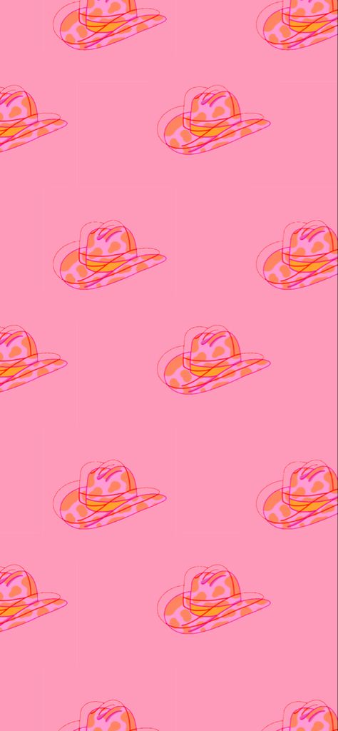 Hat Wallpaper, Iphone Background Pink, Preppy Aesthetic Wallpaper, Wallpaper Pink And Orange, Wallpaper Hearts, Wallpaper Preppy, Iphone Wallpaper Preppy, Wallpaper Iphone Boho, Cute Summer Wallpapers