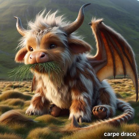 Fantasy Farm Animals, Fantasy Animals Art, Fantasy Wildlife, Imaginary Creatures, Hybrid Art, Mythical Dragons, Fantasy Animals, Dragon Artwork Fantasy, Fairy Dragon