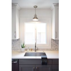 Sink Lighting, Sink Window, Cocina Diy, Over Sink, American Kitchen, Classic Kitchen, Marble Counter, Modern Farmhouse Kitchens, Counter Tops