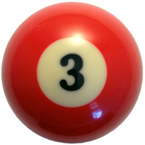 Buy Classic Plus Premium Poly Resin Replacement #3 Billiard Ball at Walmart.com Billiard Ball Icon, Billiard Ball, Pool Ball, Billiards Pool, Billiard Balls, Billiards, Game Room, Cute Wallpapers, Pool