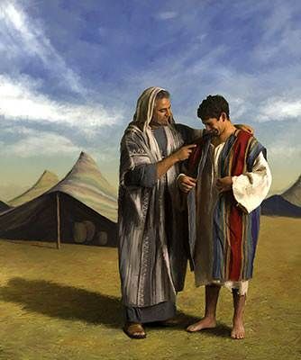 Joseph Bible Story Pictures, Joseph Bible Story, Joseph Bible Crafts, Joseph Bible, Sunday School Stories, Youth Bible Lessons, Joseph Dreams, Bible Images, Bible Illustrations