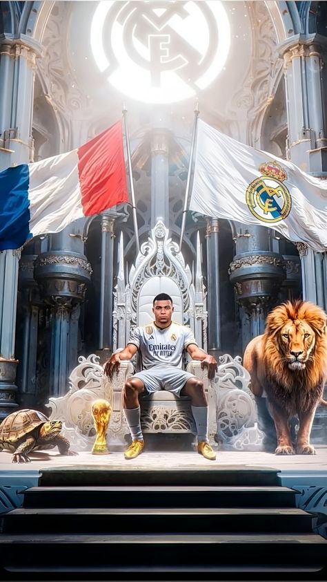 Hip Hop Art Wallpaper, Kylian Mbappe Real Madrid, Mbappe Real Madrid, Sports Illustrations Art, Liverpool Fc Logo, Iphone Red Wallpaper, Real Madrid Photos, Real Madrid Logo, Real Madrid Club