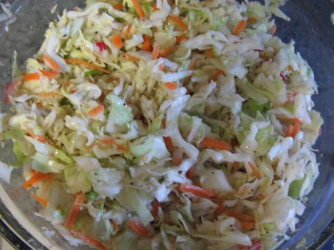 7 Day Coleslaw Lite Recipes, Cultured Food, Pet Recipes, Easy Dip, Low Carb Ideas, Salad Soup, Vegetarian Cabbage, Cole Slaw, Food Salad