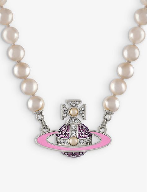 British House, Vivienne Westwood Jewellery, Bracelet Pendant, Bas Relief, Pearl Design, Charm Set, Vivienne Westwood, Polished Brass, Silver Plate