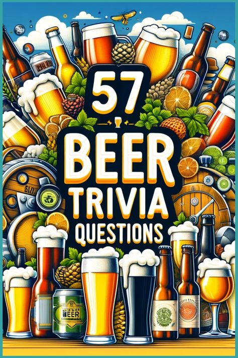 Discover the fascinating world of beer, a timeless and globally beloved alcoholic drink that comes with a history as diverse and flavorful as its vast range of profiles. Uncover the origins of this ancient libation and delve into its complex journey through the ages. Explore the myriad tastes and aromas awaiting you in each pint, offering a unique experience with every sip. Indulge in the intricate tapestry of brewing traditions that have shaped beer into an integral part of cultures worldwide. Beer Trivia, Guinness Brewery, Food Trivia, Beer Facts, Beer Ingredients, Beer Names, Thirst For Knowledge, Gluten Free Beer, Food Knowledge