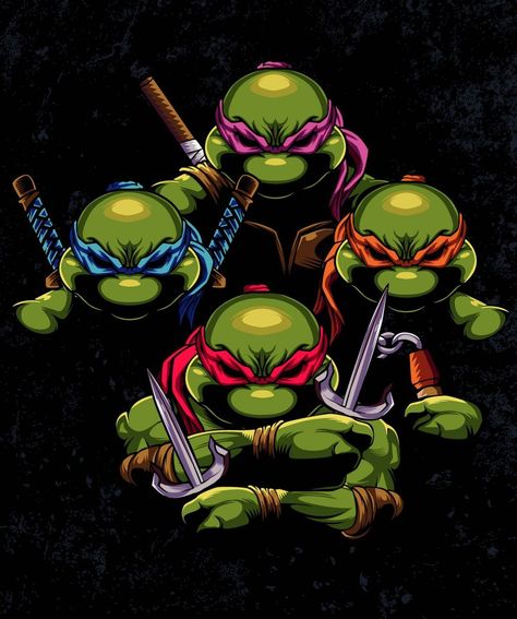 Ninja Turtle Art, 80s Cartoon Shows, Tmnt Wallpaper, Teenage Mutant Ninja Turtles Artwork, Ninja Turtles Artwork, Tmnt Artwork, Tmnt Art, Teenage Ninja Turtles, Ninja Turtles Art