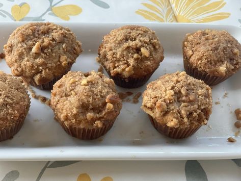 Apple Muffins With Buttermilk, Recipes With Buttermilk, Apple Streusel Muffins, Buttermilk Muffins, Air Fryer Recipes Vegetarian, Apple Streusel, Streusel Muffins, Muffin Streusel, Buttermilk Recipes