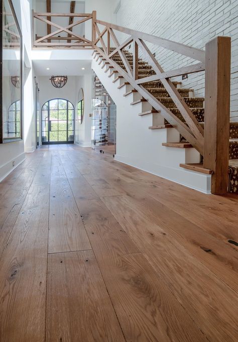 Staircases Ideas Farmhouse, Barndominium Entryway, Staircases Ideas, Foyer Ideas Entryway, Foyer Ideas, Rustic Room, Farmhouse Barndominium, Farmhouse Kitchen Design, Home Entrance Decor