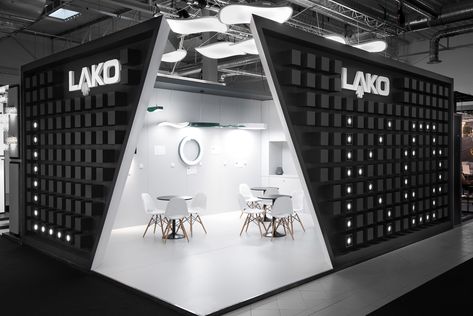 LAKO fair stand on Behance Exhibition Stand Design Ideas, Stand Design Ideas, Industrial Exhibition, Location Design, Christmas Advertising, Trade Show Booth Design, Stall Designs, Exhibition Stand Design, Exhibition Booth Design