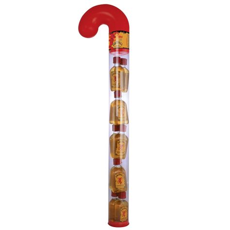 Fireball Cinnamon Whisky is a crowd favorite. Great cinnamon flavor makes this whiskey easy to drink and easy to mix. It can be enjoyed as a shot, on the rocks and in cocktails. These bottles come in a candy cane so you can just add ice. Makes a great gift for Christmas. Fireball Bottle, Cinnamon Whiskey, Cinnamon Candy, Diy Xmas Gifts, Festive Drinks, Cinnamon Flavor, Festive Treats, Sam's Club, On The Rocks