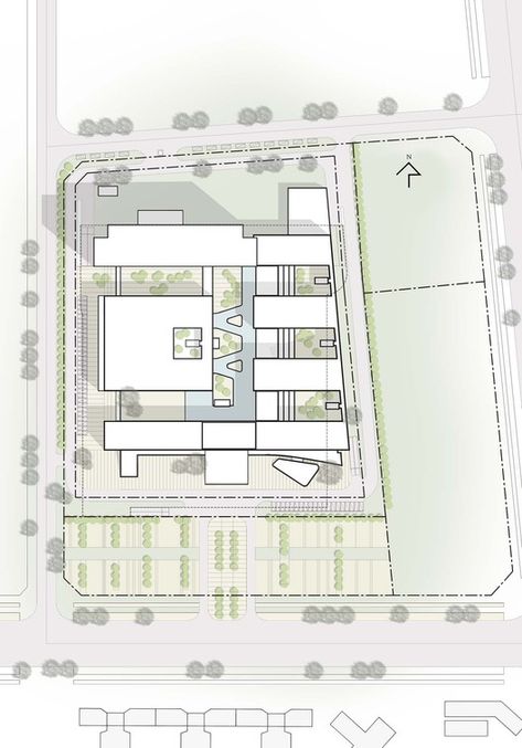 Maternity Hospital Floor Plan, Hospital Architecture Concept, Hospital Architecture Plan, Health Center Architecture, Hospital Architecture Design, Hospital Plan, Hospital Concept, Hospital Floor Plan, Children Hospital Design