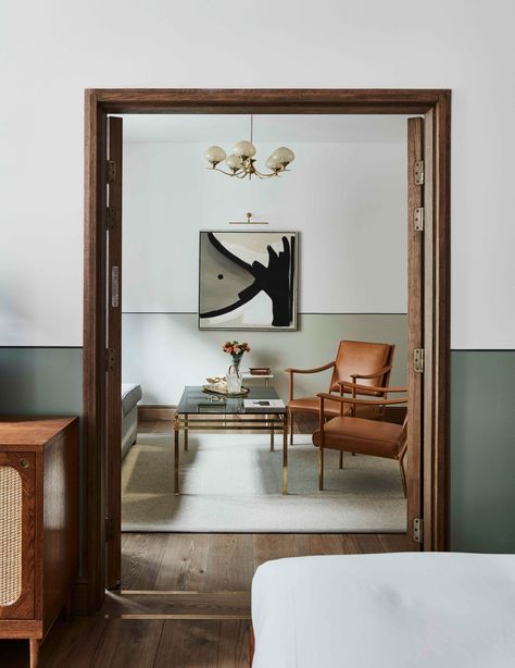 Sanders Hotel, Copenhagen | House & Garden Hotel Interior Bedroom, Boutique Hotels Interiors, Home Decor Islamic, Copenhagen Hotel, Wall Art Islamic, Islamic Decor, Art Islamic, Lobby Interior, Brass Coffee Table