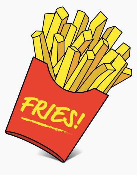 Fries Clipart, A Balanced Meal, Teaching English, Png Download, Transparent Png, Png Image, Png Images, Mural, Clip Art