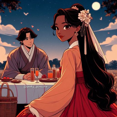 An interracial couple sharing a romantic moment at dinner.
#love #interracial #bwam #fireworks #blackwomanart #asianman #art #interracialcouple #cherryblossoms #blackgirl #blackgirlart #blackgirlillustrations #blackgirlanime #blackgirlmagic #japanesemanart #koreanmanart #hanbok #manbun #coupleart #bwamcouple #interraciallove #blackart #blackillustration #blackanime #blackcharacters #asiancharacters #asianman #blackanimations #animationcharacters #asiananimations #datenight #bwamart #bwamanime Black Power Art, Power Art, Interracial Couple, Interracial Love, Black Anime, Black Characters, Black Anime Characters, Interracial Couples, Romantic Moments