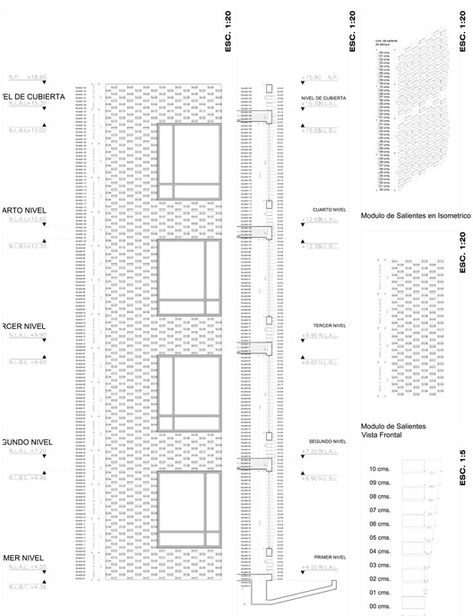 Brick Cladding, Parametric Architecture, Mexico City Mexico, Brick Architecture, Social Housing, Brick Facade, Graduation Project, Natural Ventilation, Red Walls