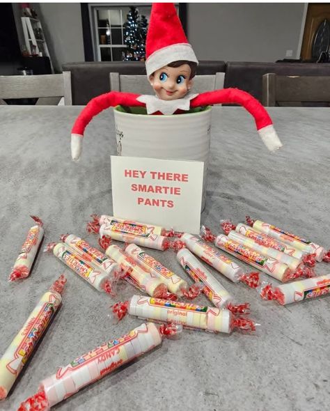 Elf On The Shelf Idea, Awesome Elf On The Shelf Ideas, Elf Activities, Days Before Christmas, Chocolate Candy, On The Shelf, All Things Christmas, Elf On The Shelf, Google Photos