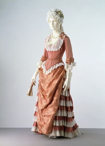 Fashion History Timeline, Dinner Gown, 1870s Fashion, 1880s Fashion, 19th Century Fashion, Natural Form, Victorian Clothing, Vintage Gowns, Antique Clothing