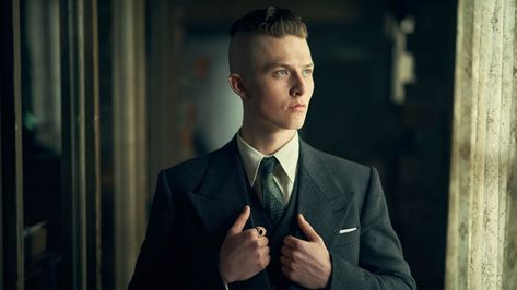 Peaky Blinders Ending Explained: Finn, the Feature Film, Dr Holford | Den of Geek Shelby Aesthetic, Harry Kirton, Finn Shelby, Diana Mitford, Alfie Solomons, Peaky Blinders Series, Steven Knight, Peaky Blinders Wallpaper, Joe Cole