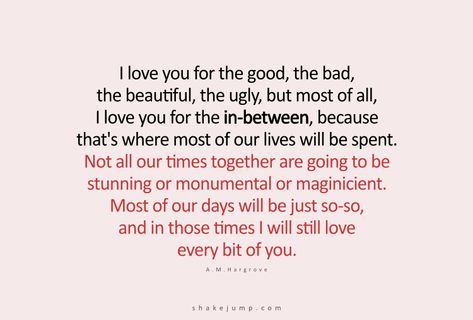 57 ‘I Love You Because’ Quotes: Tell Your Boyfriend Why You Love Him Point Of Retreat, Love You Quotes, Love You Quotes For Him, I Love You Quotes For Him, I Do Love You, Love Quotes For Him Romantic, The In Between, Why I Love You, Perfect Word