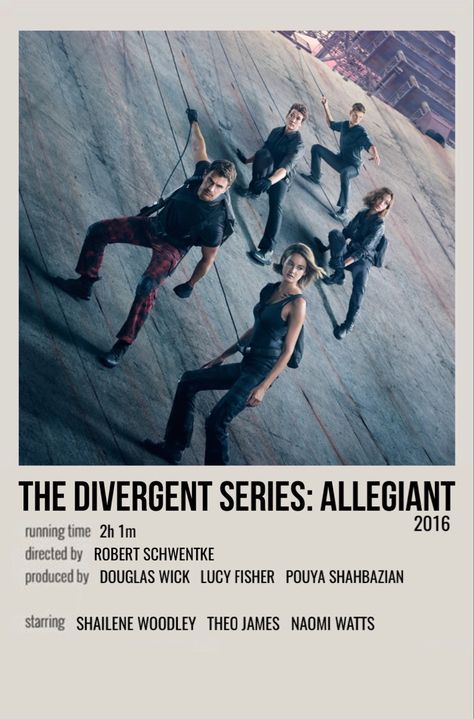 minimal polaroid movie poster for the divergent series: allegiant Divergent Polaroid Poster, The Divergent Series, Divergent Movie Poster, Divergent Poster, Allegiant Movie, 2024 Movies, Polaroid Movie Poster, Divergent Movie, The Divergent