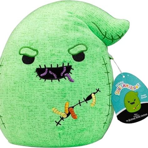 Adorably Spooky! The Nightmare Before Christmas Oogie Boogie Squishmallow Has A Style And Personality All Its Own, Encouraging Fun And Imaginative Play! Nightmare Before Christmas Gifts, Halloween Plush, Baby Stuffed Animals, Nightmare Before Christmas Halloween, Soft Stuffed Animals, Oogie Boogie, Christmas Plush, Cute Stuffed Animals, Cute Plush