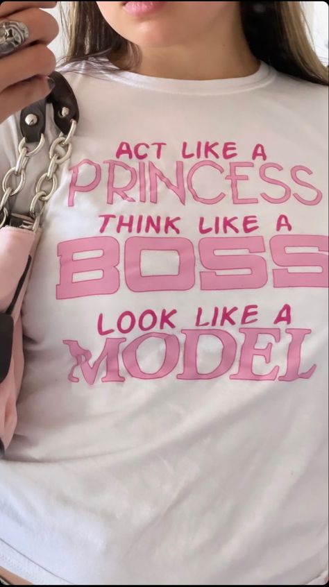 Act Like A Princess, Best Friends Shoot, Religious Icons, Pink T Shirt, Pink Tshirt, Like A Boss, A Princess, Best Friend, Acting