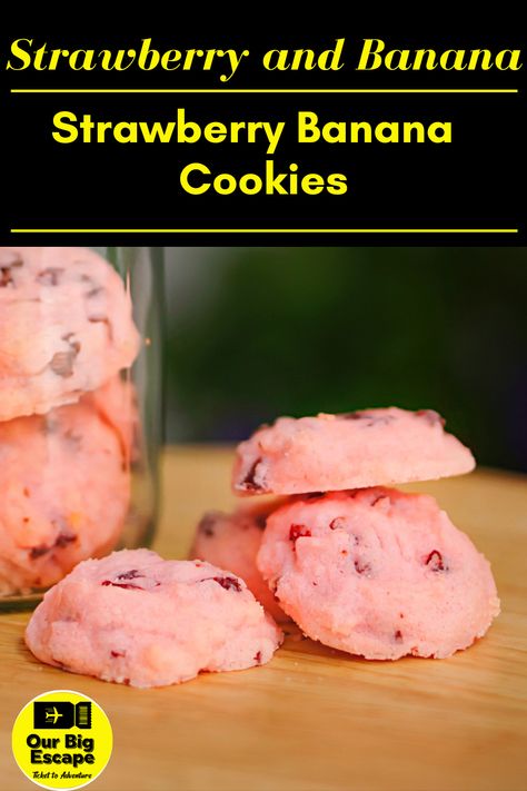 Strawberry banana desserts are a great flavor combination, and it works especially well in these protein-packed strawberry and banana recipes, which are some of my all-time favorite. The markets are brimming with this season's beautiful red fruit because strawberries are in season now. Seeing this is a wonderful way to anticipate the upcoming spring and summer. Why not combine these two delicious elements into strawberry banana desserts? Frozen Strawberries And Bananas Recipes, Strawberry Banana Desserts Easy, Strawberry And Banana Dessert, Strawberry And Banana Recipes, Banana And Yogurt Recipes, Strawberry Banana Dessert Recipes, Strawberry Banana Cookies, Strawberry Banana Recipes, Strawberry Banana Desserts