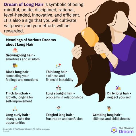 Dream of Long Hair – A Complete Guide Longer Hair Growth, Long Hair Do, Dream Dictionary, Dream Meaning, Healthy Lifestyle Quotes, Health Podcast, Dark Underarms, The Ego, Stomach Problems