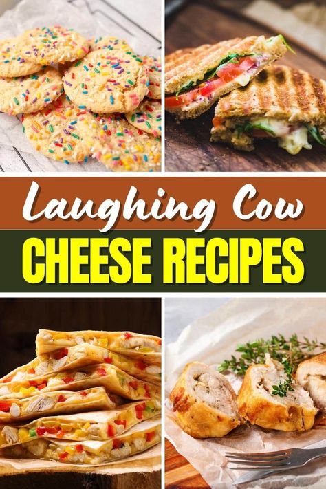 Laughing Cow Cheese Sandwich, Laughing Cow Cheese Pinwheels, Uses For Laughing Cow Cheese, Laughing Cow Cheese Tortilla, Keto Laughing Cow Recipes, Laughing Cow Chicken Recipes, Ways To Use Laughing Cow Cheese, Laughing Cow Light Cheese Recipes, Laughing Cow Cheese Sauce