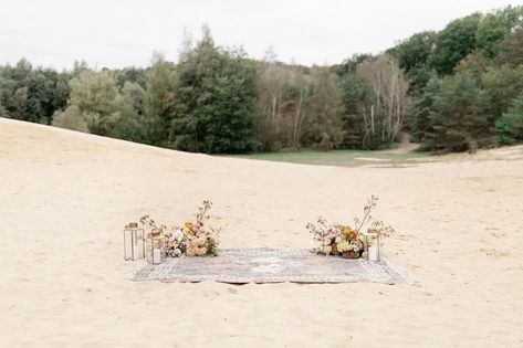 Beach Elopement Ceremony Decor, Sand Dune Elopement, Beach Elopement Decor, Small Beach Elopement, Beach Ceremony Arch, Sand Dune Wedding, Beach Elopement Ceremony, Malibu Elopement, Elopement Decor