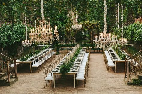 A Lush, Greenery-Filled Wedding at a Former Sugarcane Factory in Hawaii Outdoor Greenery, Haiku Mill, Wedding Color Ideas, Vogue Wedding, Hawaiian Wedding, Outdoor Wedding Decorations, Maui Weddings, Hawaii Wedding, Wedding Color