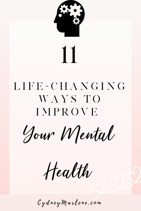 Invest in your mental and emotional health by learning the top 11 life-changing ways to improve your mental health today! Get To Know Myself, Ways To Improve Mental Health, Know Myself, Mentally Healthy, Health Talk, Positive Body Image, Mental Health And Wellbeing, Mental Health Care, Healthy Mom