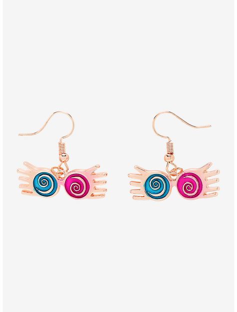 Luna Lovegood Spectrespecs, Harry Potter Ring, Harry Potter Luna, Harry Potter Earrings, Harry Potter Accessories, Harry Potter Merch, Harry Potter Luna Lovegood, Fandom Jewelry, Harry Potter Items