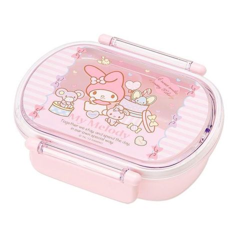 Kawaii Accessories, Hello Kitty My Melody, Kawaii Room, Cute Kitchen, Hello Kitty Items, Snack Box, Room Accessories, Sanrio Characters, My Melody