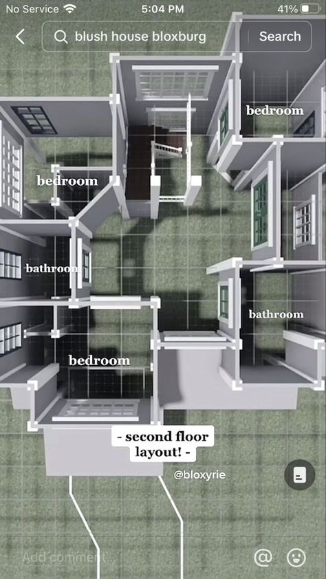 Bloxburg First Floor Layout, Small Family House Bloxburg, Bloxburg Blueprints, Bloxburg Tips, Bloxburg House Ideas No Gamepasses, Bloxburg Aesthetic, Cottage Bloxburg House, Bloxburg House Ideas Floor Plan, Bloxburg Layout