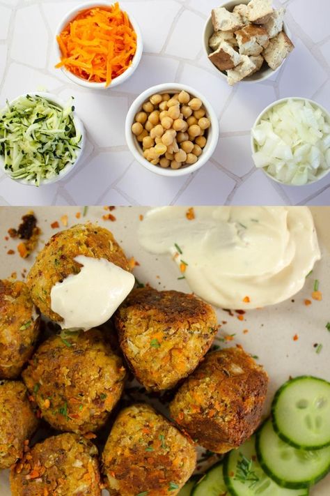 Chickpea Balls Vegan, Tofu Balls Recipe, Tofu From Chickpeas, Chickpea Meatballs Vegan, Tofu Walnut Meatballs, Meatballs With Zucchini, Chickpea Balls, Tofu Balls, Tofu Meatballs