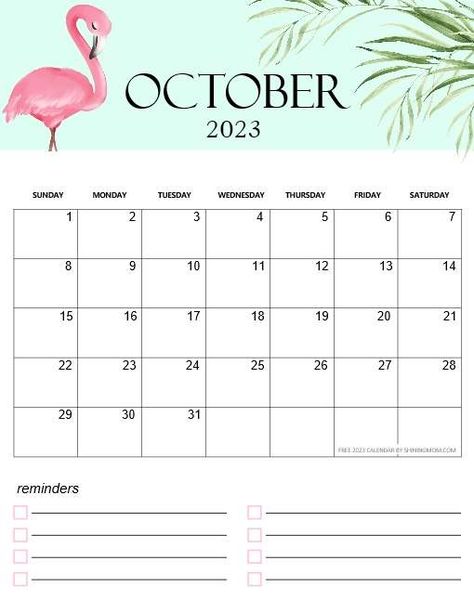 October calendar 2023 for free printing! Cute Calendar Template 2023, October Calendar 2023, 2023 Monthly Calendar, Flower Wall Hanging Decor, Room Hanging Decor, Diy Paper Wall Hanging, Free Calendars, Free Printable Calendar Templates, Wall Hanging Ideas