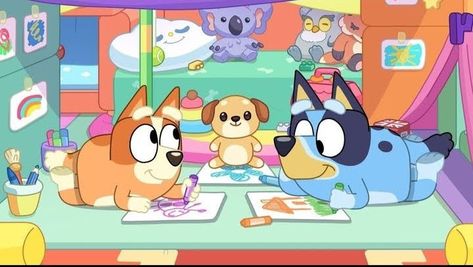 Bluey And Bingo, Childhood Tv Shows, Easy Drawings Sketches, Best Duos, Barbie Dream House, Cartoon Dog, Cute Pumpkin, Disney Animation, Bingo