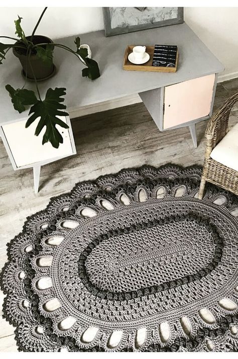 Crochet Area Rug Pattern Free, Carpet Crochet Pattern Free, Crocheting Rugs, Crochet Carpet Pattern, Crochet Carpet Rug, Crochet Oval Rug Pattern Free, Crochet Mat Rug, Cro Het Rug, Carpet Crochet