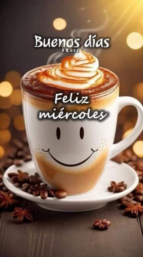 Morning Love Quotes, Healthy Sweets Recipes, Good Morning Coffee, S Quote, Good Morning Greetings, Healthy Sweets, Spanish Quotes, Sweets Recipes, Morning Greeting