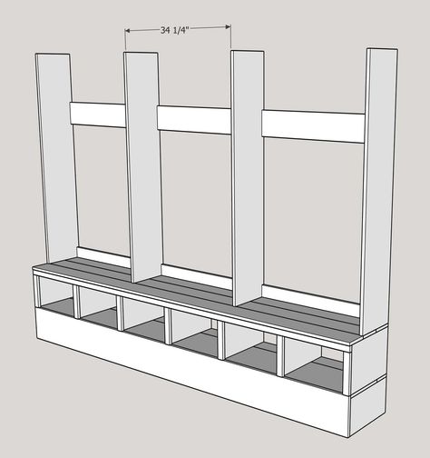 Cubby Diy, Entry Lockers, Lockers Mudroom, Built In Cubby, Garage Lockers, Entry Way Lockers, Plank And Pillow, Mudroom Cubbies, Mudroom Remodel