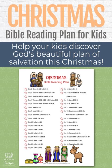 Christmas Bible reading plan for kids bible lessons sunday school Jesus birth bible crafts devotions 11 Advent Sunday School Lessons For Kids, December Bible Reading Plan, Christmas Bible Reading Plan, Bible Reading Plan For Kids, Nativity Activities, Christmas Bible Study, Christmas Lesson Plan, Verses For Kids, Jesus Birth