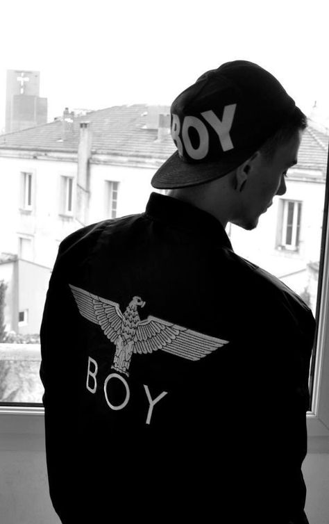 Boy London / Street Style / Infamous/ A-1 Bomber Jacket/ Street Style Boy, Clean Typography, Male Clothes, Youth Clothing, Badass Style, Boy London, London Street Style, Man Style, Mens Trends