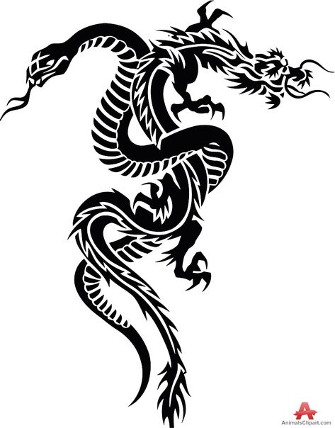 Dragon And Snake Tattoo, Dragon Snake Tattoo, Tattoo Tutorial, Dragon Snake, Snake Dragon, Serpent Tattoo, Spa Logo, Dragons Den, Snake Tattoo Design