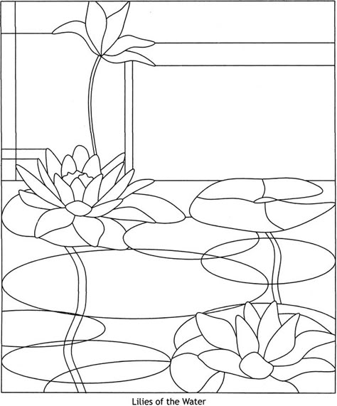 Sample pattern free from Dover publications Free Mosaic Patterns Coloring Book, Simple Stained Glass Patterns Free Printable Templates, Stained Glass Patterns Templates, Drawing Colouring, L'art Du Vitrail, Flowers Water, Stained Glass Quilt, Stained Glass Patterns Free, Book Pattern