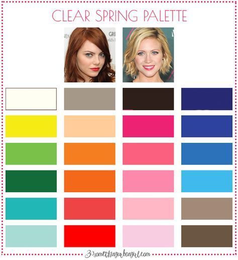 Clear Spring Palette, Warm Spring Palette, Warm Spring Color Palette, True Spring Color Palette, Light Spring Color Palette, True Spring Colors, Light Spring Colors, Trendy Spring Fashion, True Spring