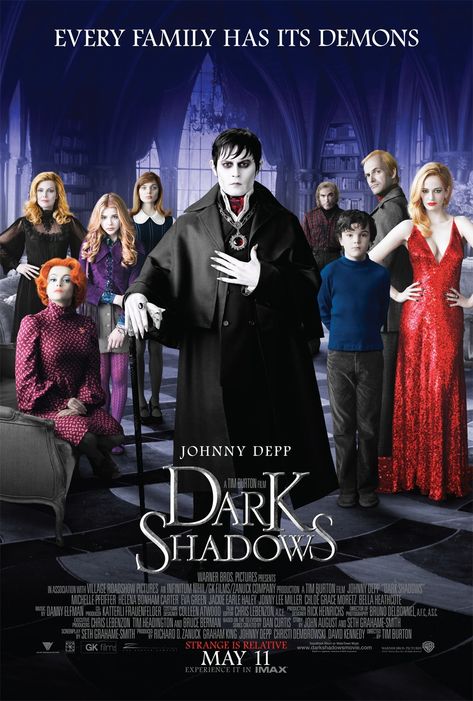 Johnny Depp Dark Shadows, Dark Shadows 2012, Dark Shadows Movie, Halloween Films, Jackie Earle Haley, Shadow Film, David Collins, Colleen Atwood, Jonny Lee Miller