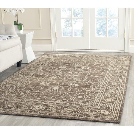 Master Sitting Room, Family Room Rugs, Brown Couch, Safavieh Rug, Southwest Decor, Homeward Bound, Rug Size Guide, Brown Area Rug, Beige Area Rug