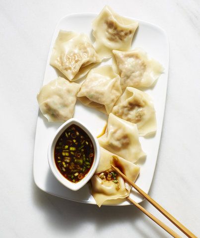 Homemade Dumplings Are the Ultimate Comfort Food  | Get the recipe for Turkey and Scallion Dumplings. Turkey And Dumplings, Ground Turkey Recipes Easy, Turkey Lasagna, Thanksgiving Turkey Leftovers, Homemade Dumplings, Leftover Turkey Recipes, Dumpling Recipe, Turkey Sandwiches, Leftover Turkey