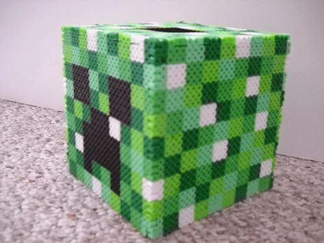 Perler Heart, Minecraft Perler Beads, Fused Beads, Geeky Craft, Melty Bead Patterns, 3d Perler Bead, Hama Beads Design, Perler Bead Templates, Beads Ideas